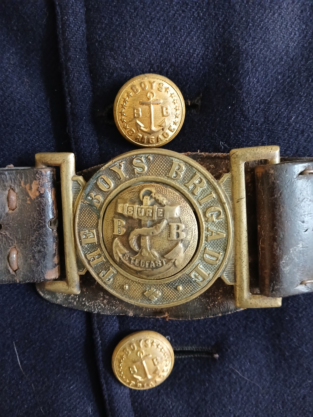 1883 1st Pattern "BOYS BRIGADE" Tunic & Belt VERY RARE - Picture 5 of 16